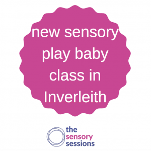 sensory play baby class inverleith