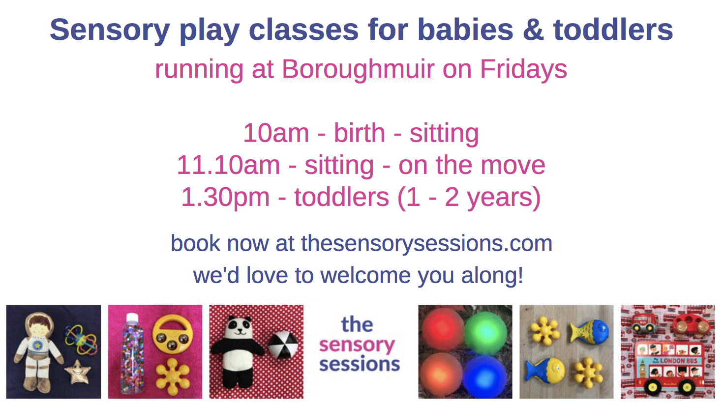 baby class Colinton - The Sensory Sessions