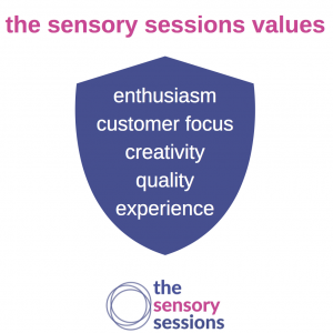 the sensory sessions values