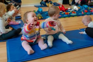 sensory baby class baby development Stirling