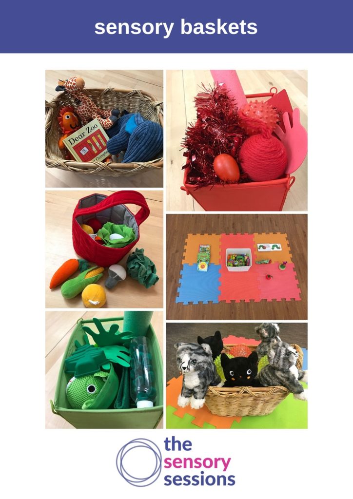 sensory baskets - The Sensory Sessions